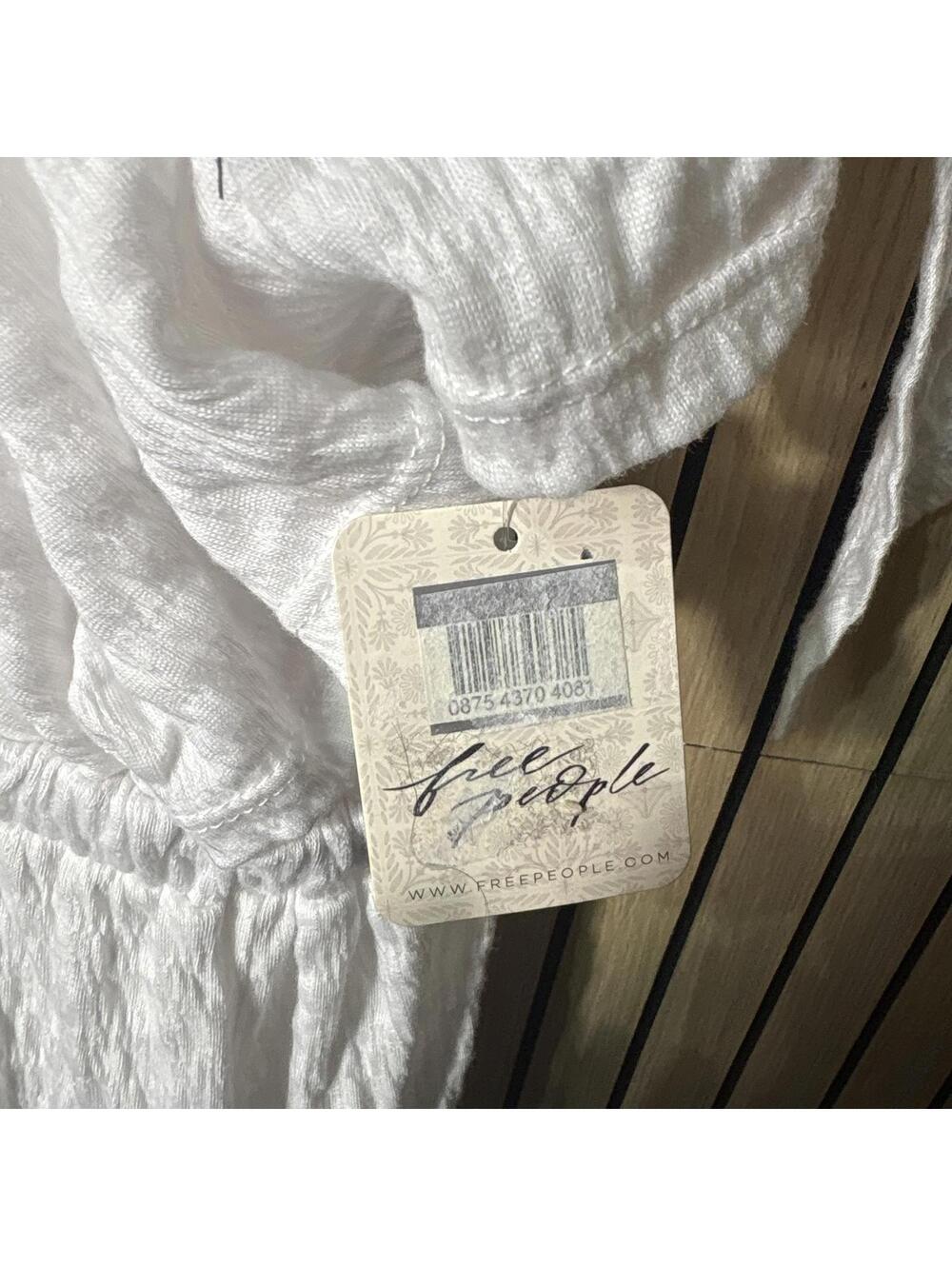 Free People Beach La La Maxi Dress (XL, White, NWT) - Picture 6 of 6